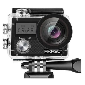 AKASO Brave 4 Ultra HD 4K Wifi Action Kamera Med Digital Zoom