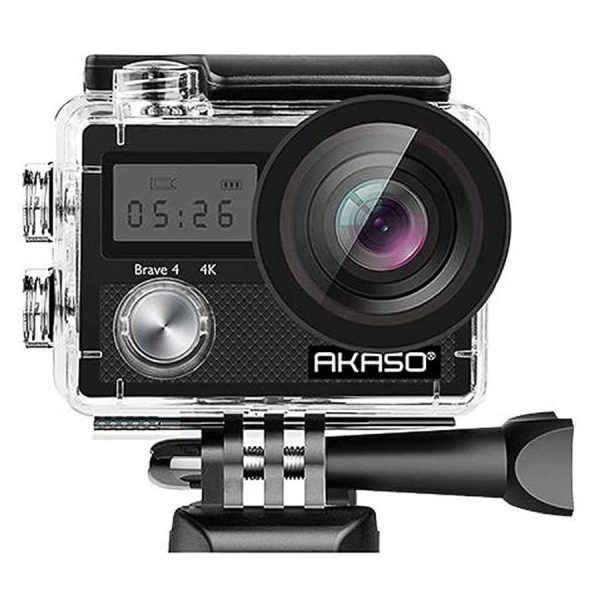 AKASO Brave 4 Ultra HD 4K Wifi Action Kamera Med Digital Zoom