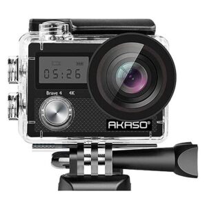 AKASO Brave 4 Ultra HD 4K Wifi Action Kamera med Digital Zoom